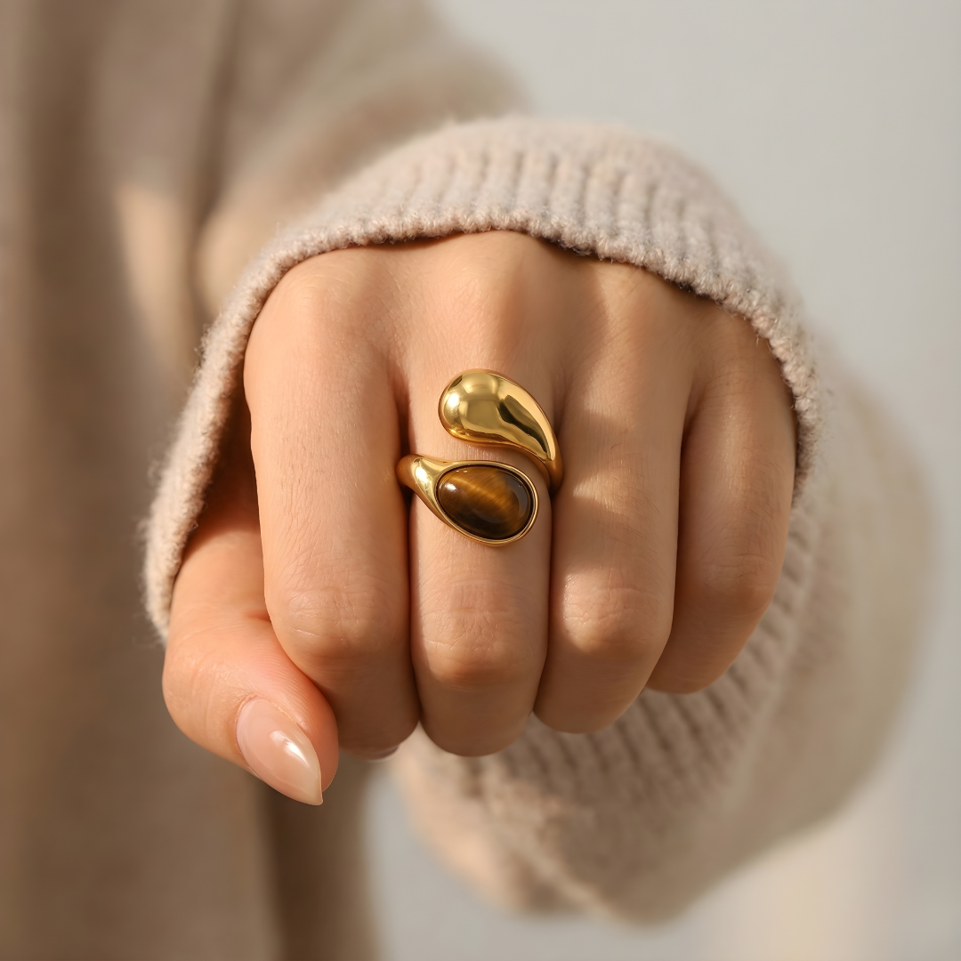 Ring Talisman Tiger Eye