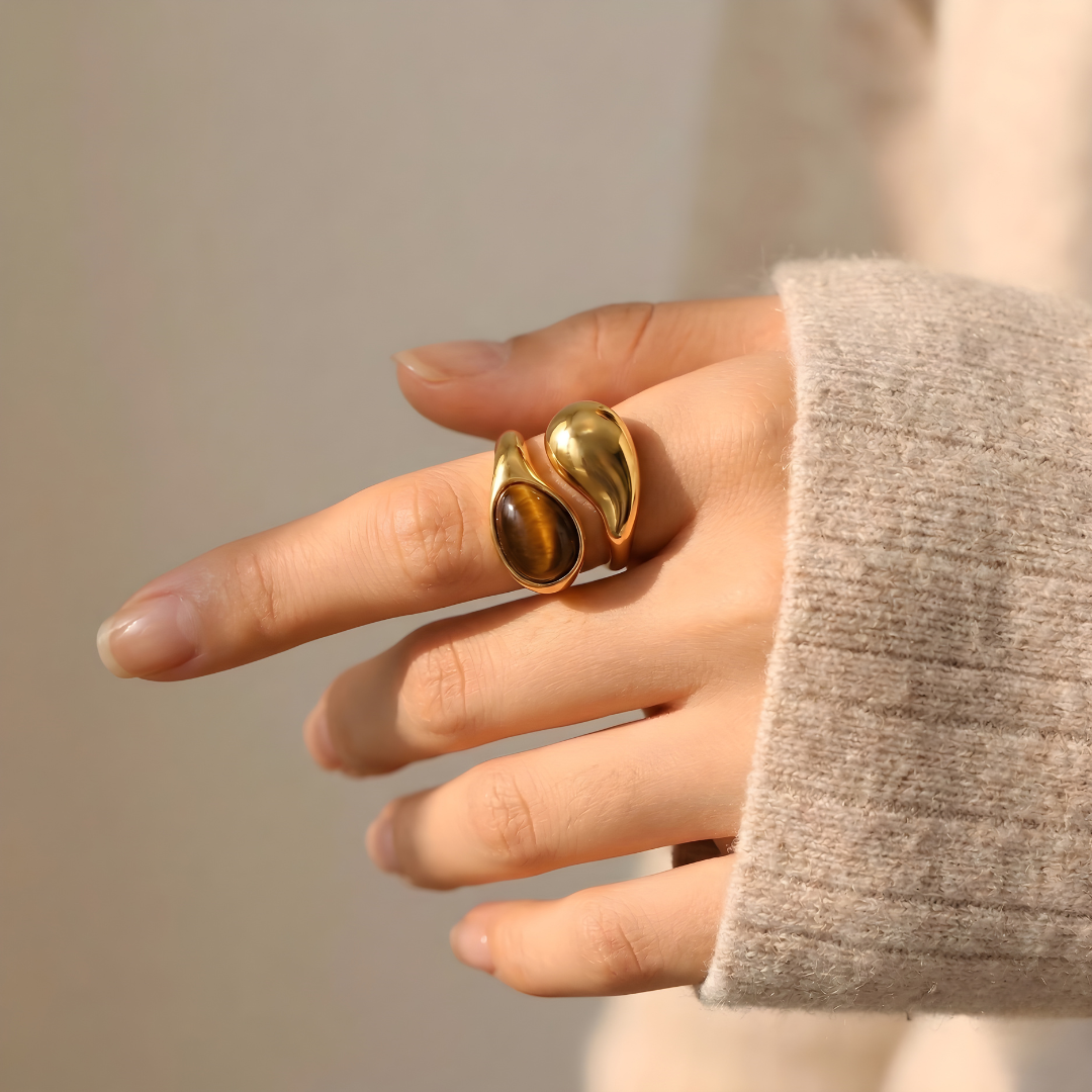 Ring Talisman Tiger Eye