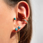 Kit Earrings Blu