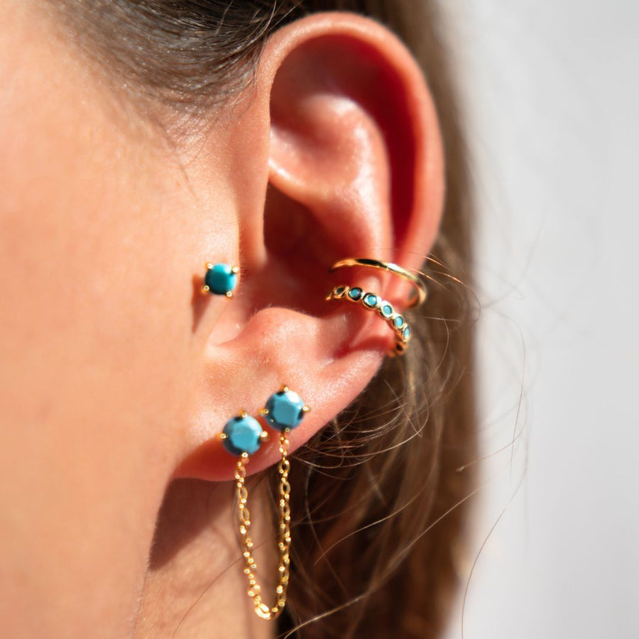 Kit Earrings Blu