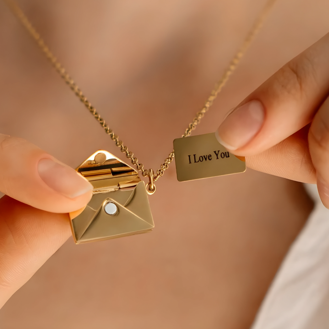 Necklace Love Letter Personalized