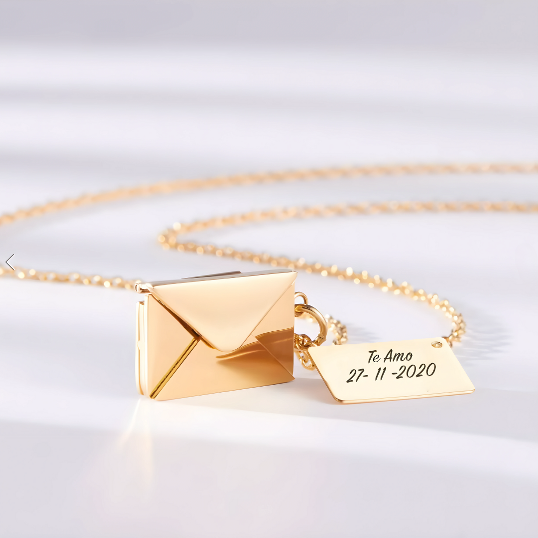 Necklace Love Letter Personalized