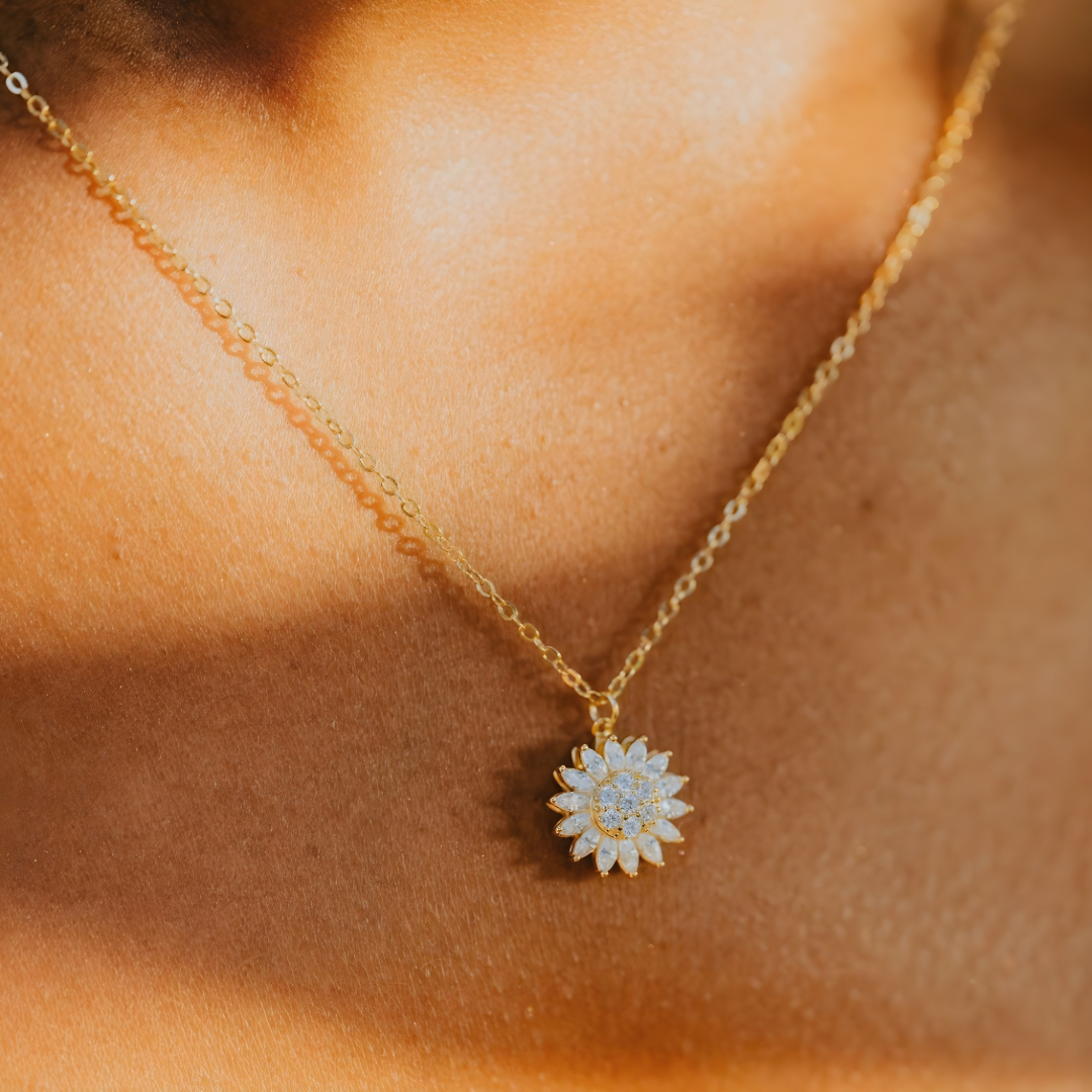 Necklace Sunflower