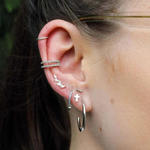 Earrings Cross Minimal