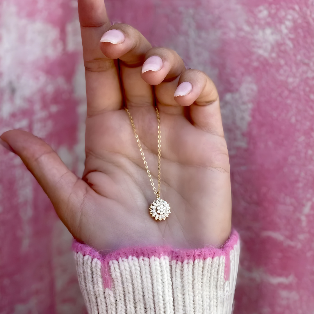 Necklace Sunflower