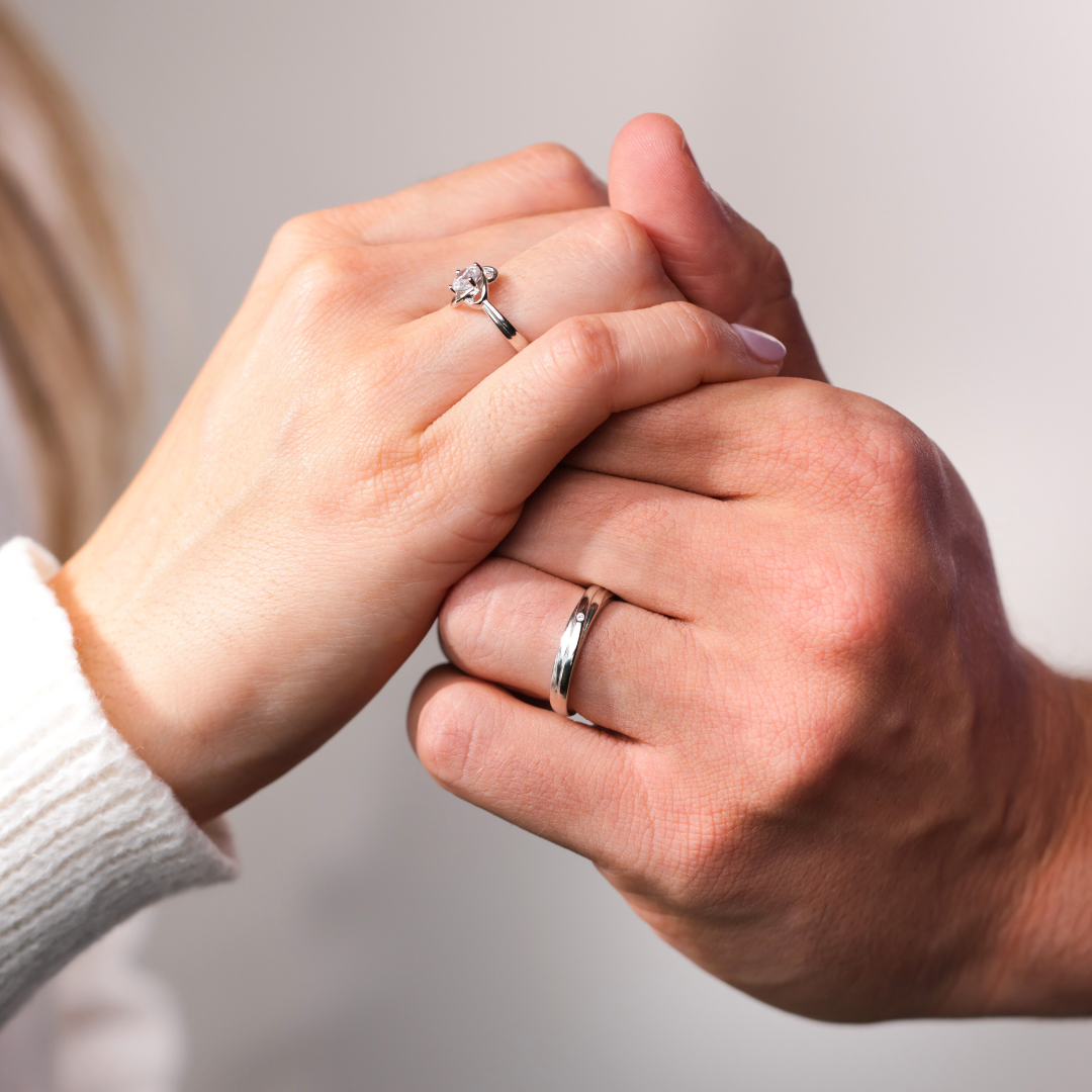 Set of Two Rings of Love