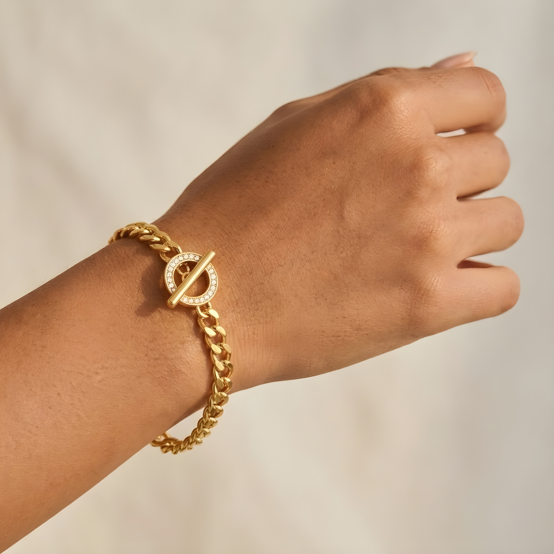 Bracelet Hebilla Dorada