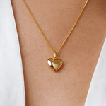 Necklace Heart Glam