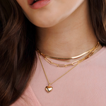 Necklace Heart Glam