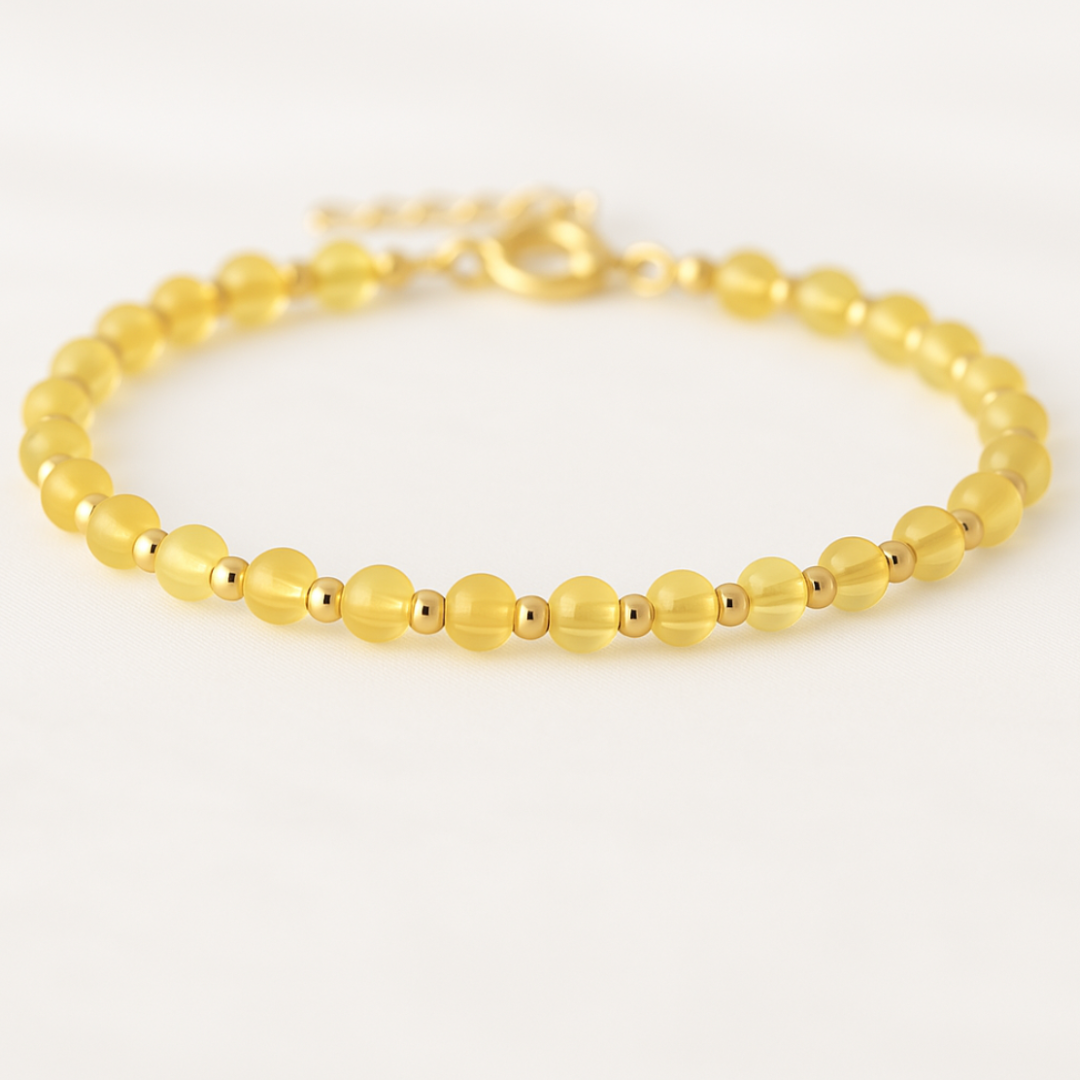 Bracelet Alegria and Transmutacion of Citrino Natural