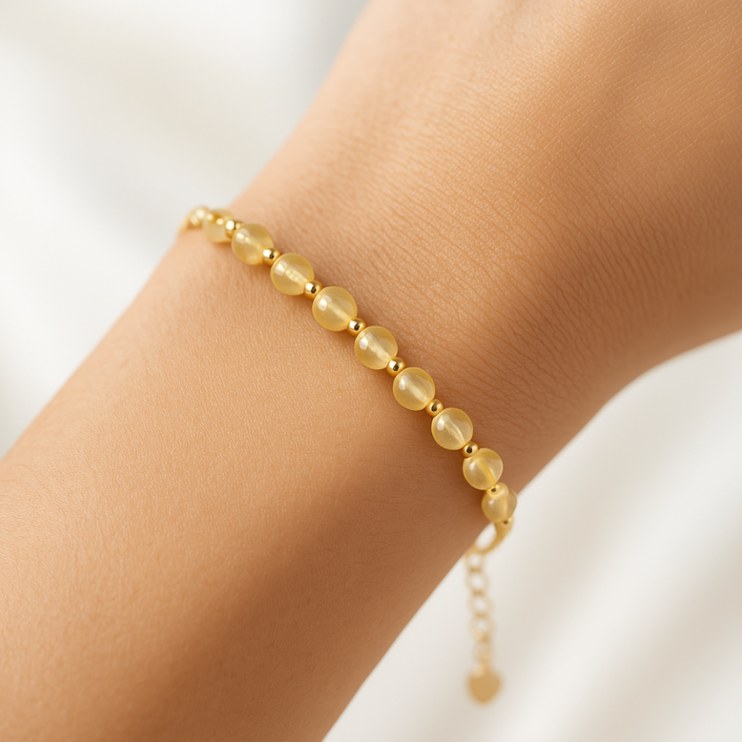 Bracelet Alegria and Transmutacion of Citrino Natural