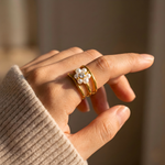 Ring Flower of The Soul