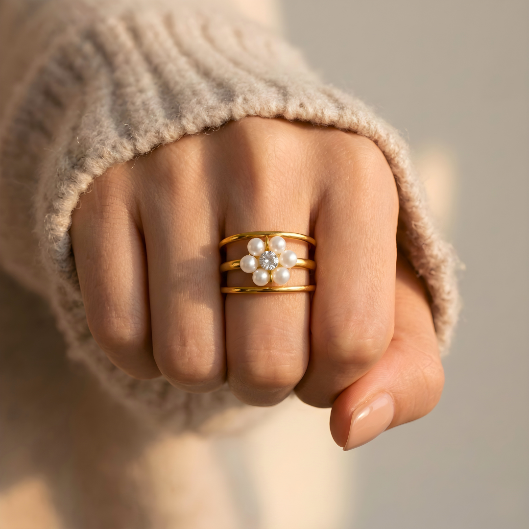 Ring Flower of The Soul