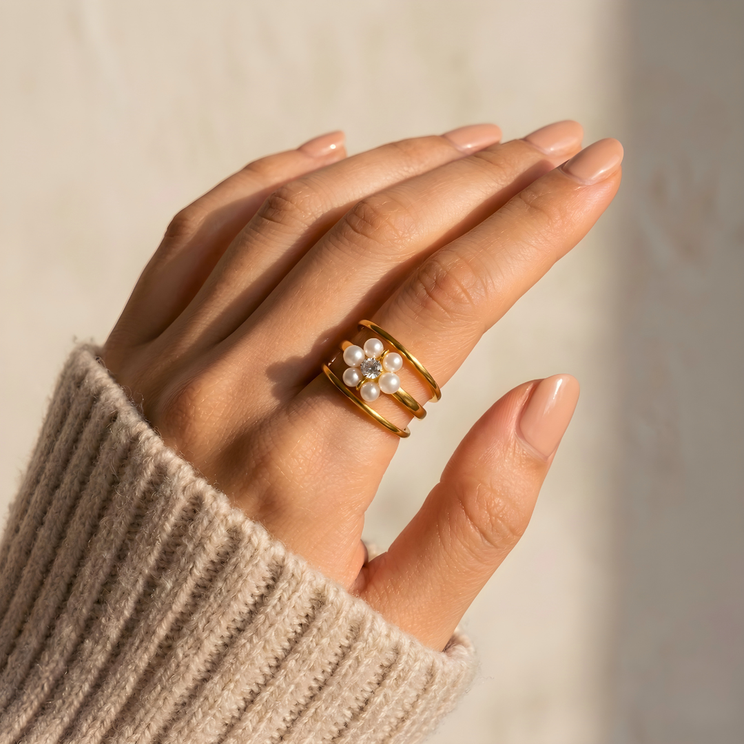 Ring Flower of The Soul