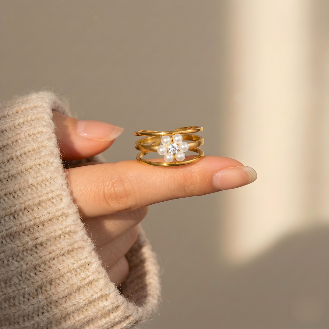 Ring Flower of The Soul