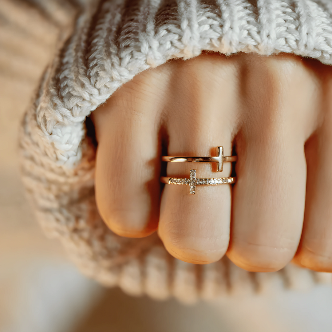 Ring Blessings Gold for my Daughter