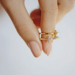 Ring Blessings Gold for my Daughter