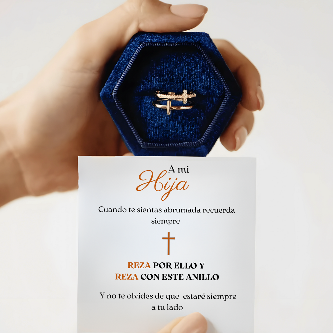 Ring Blessings Gold for my Daughter
