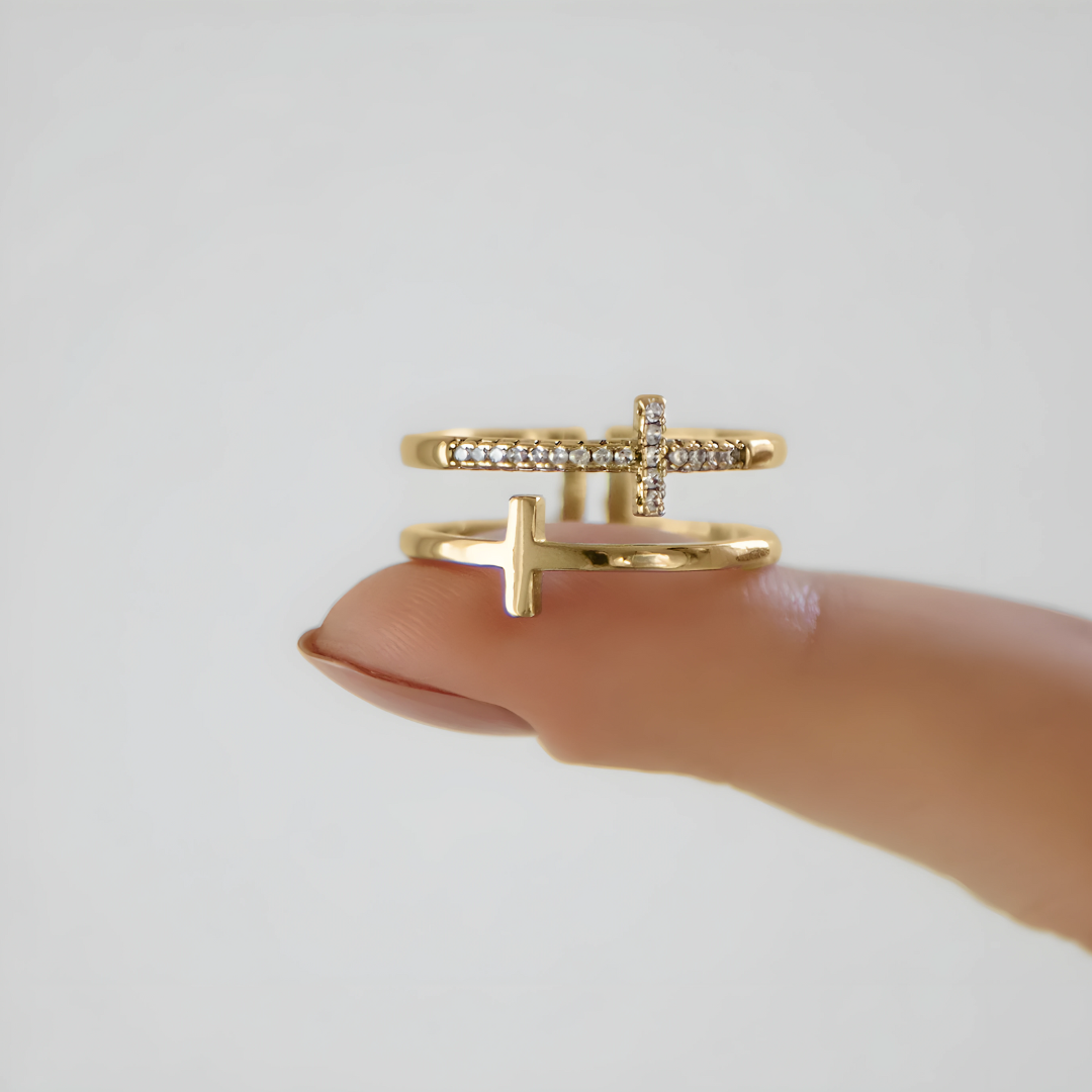 Ring Blessings Gold for my Daughter