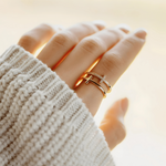 Ring Blessings Gold for my Daughter