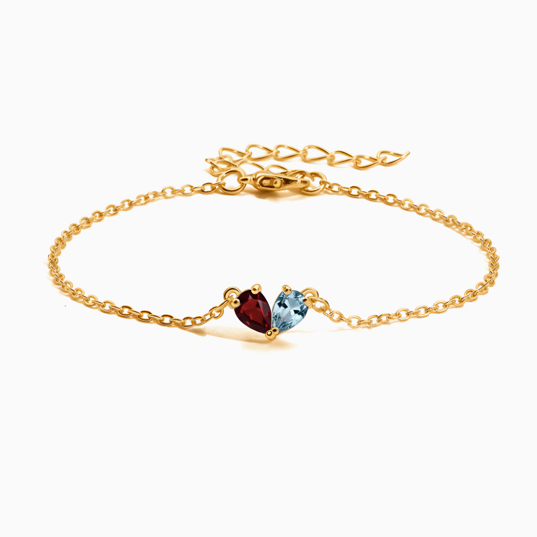 Bracelet Two Hearts – Our Bond