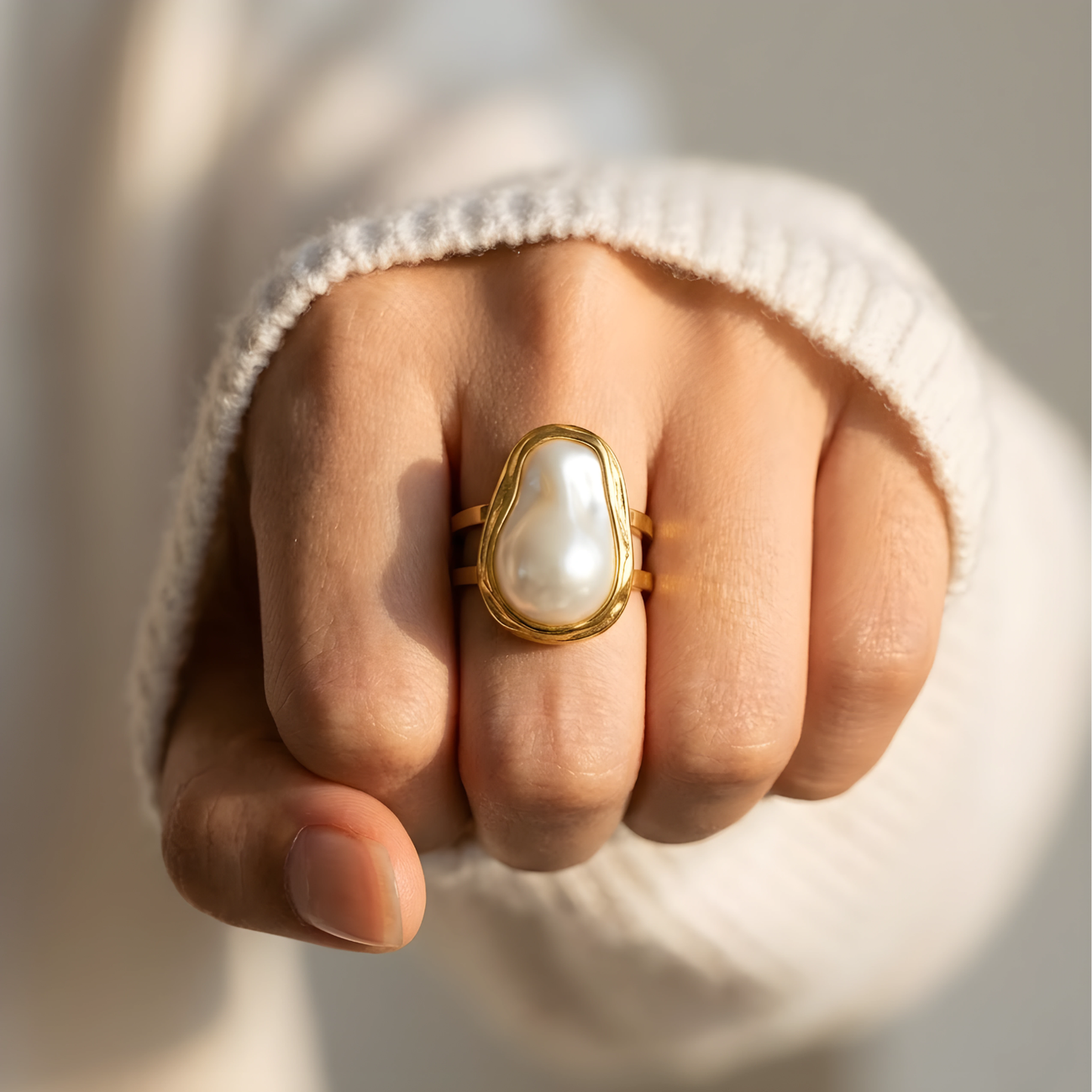 Ring Pearl Bianca