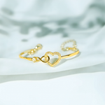Bracelet Heart Infinity Silver/Gold