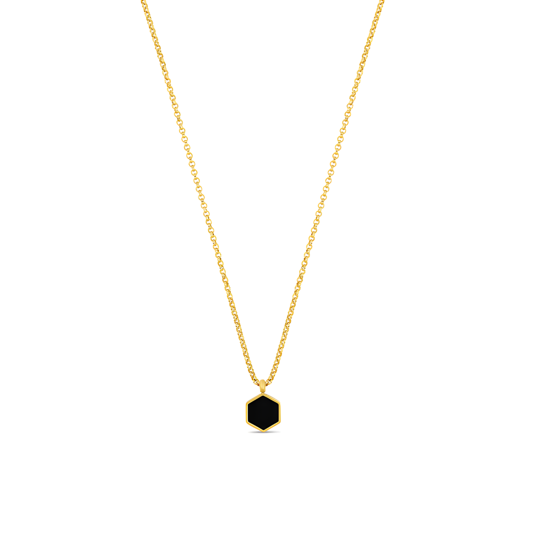 Necklace Onyx Silver