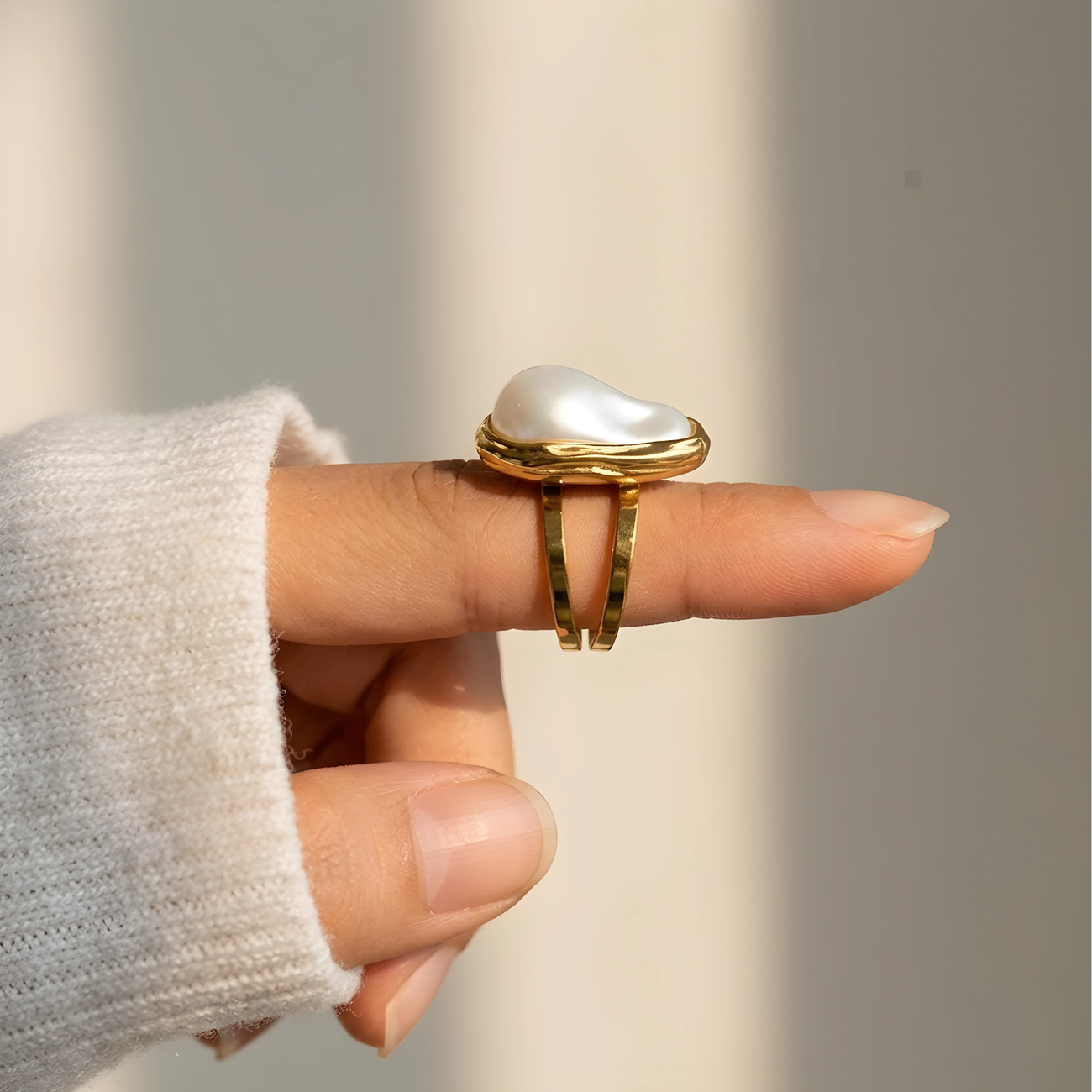 Ring Pearl Bianca