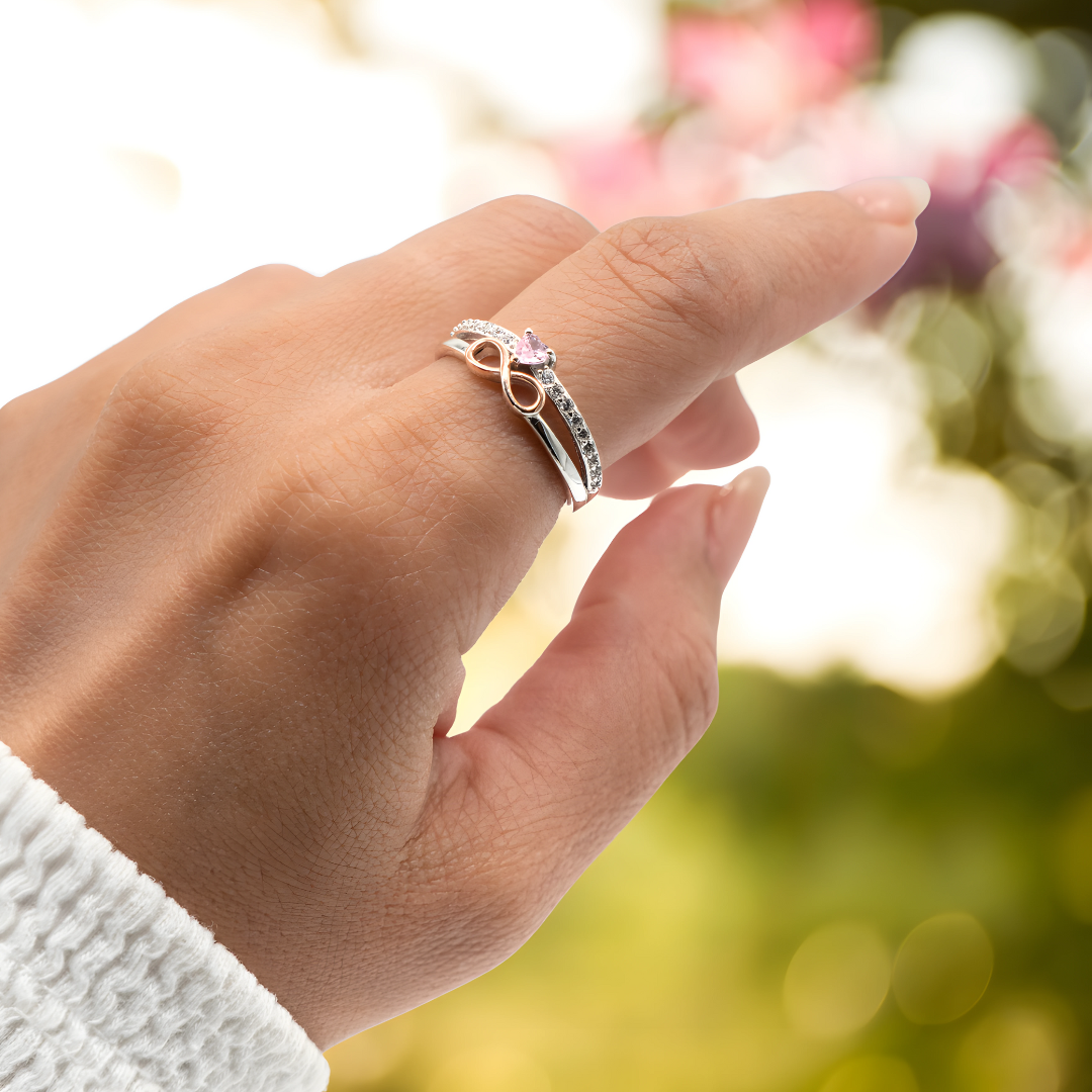 Ring Eternal Infinity Mother & Daughter