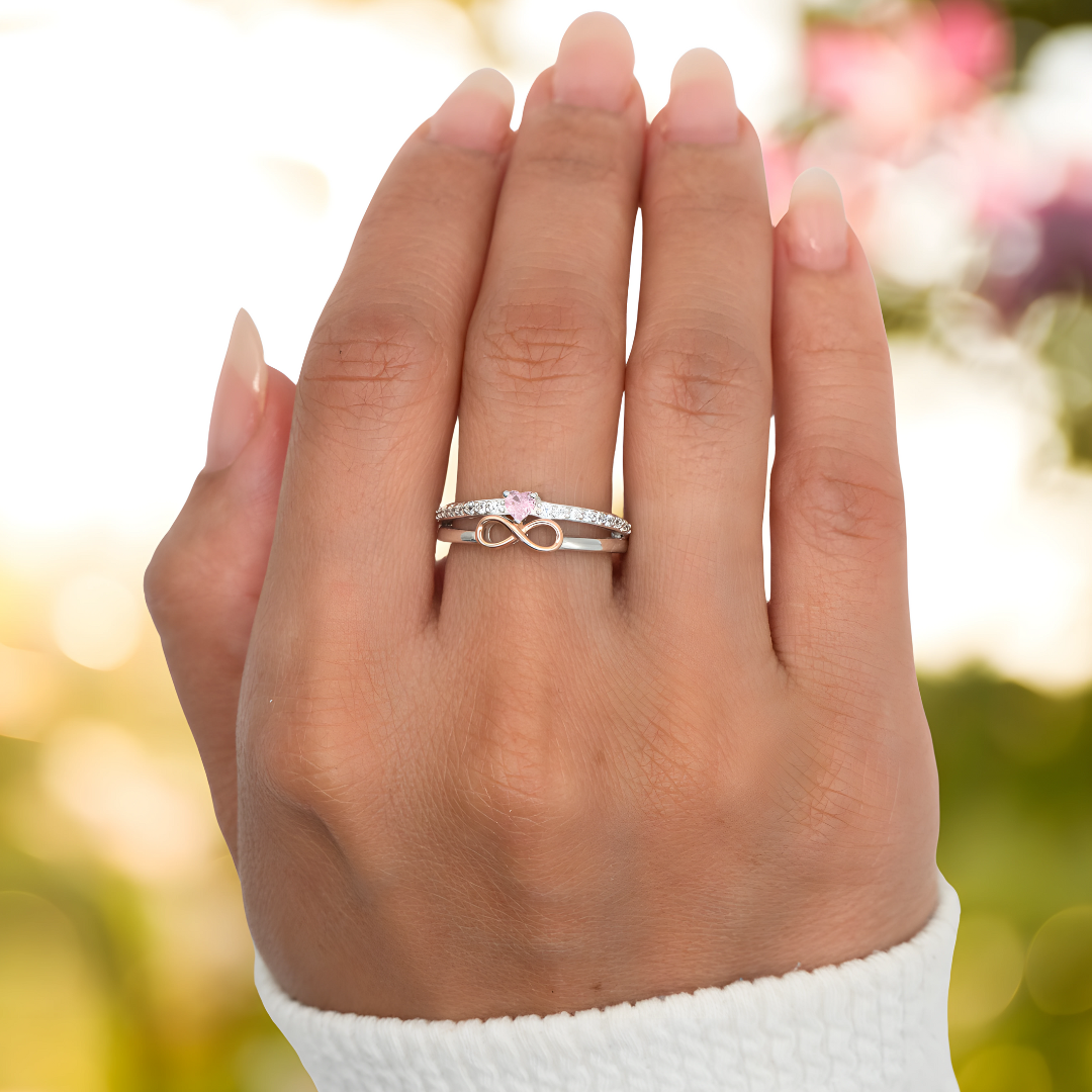 Ring Eternal Infinity Mother & Daughter