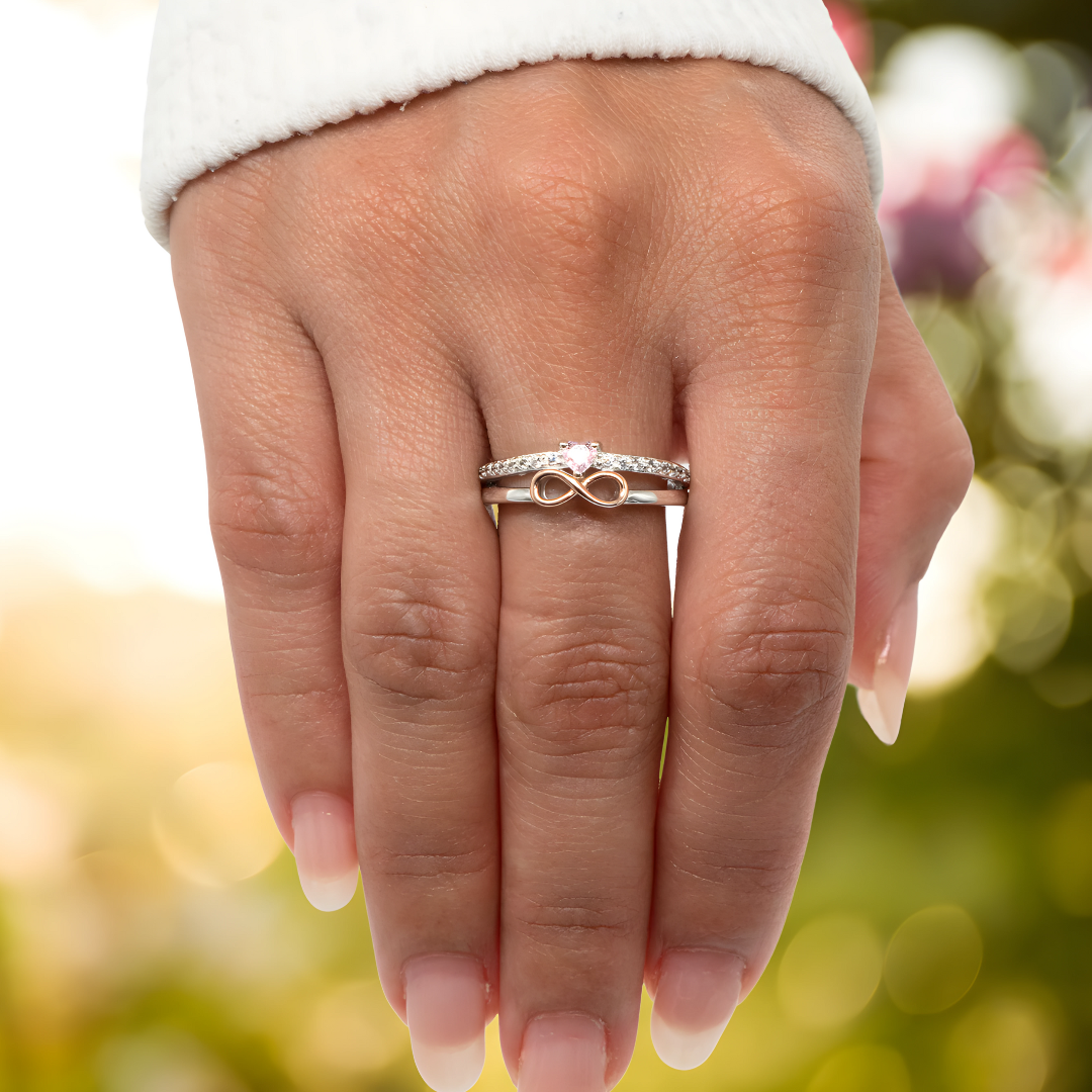 Ring Eternal Infinity Mother & Daughter
