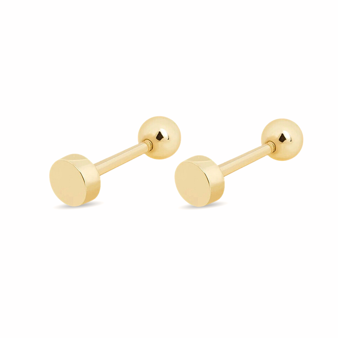 Earrings Huggie Pop S925