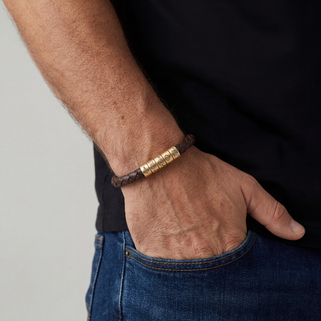 Bracelet The Mejor Dad Personalized