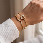 Bracelet Heart Sparkling