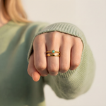 Ring Amulet Amazonite – Balance
