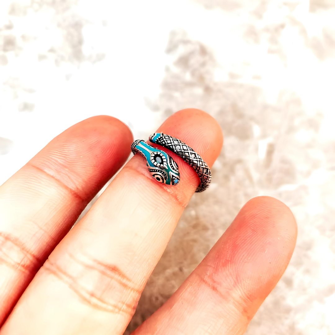 Ring Snake Blue