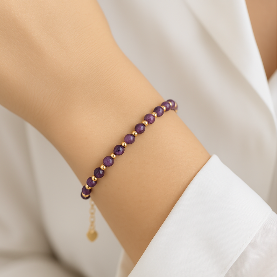 Bracelet Intuition Sacred of Amatista Natural