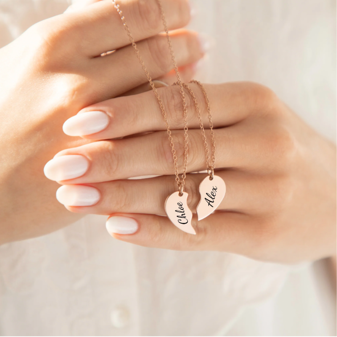 Necklace Mitad Love and Commitment
