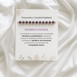 Bracelet Intuition Sacred of Amatista Natural