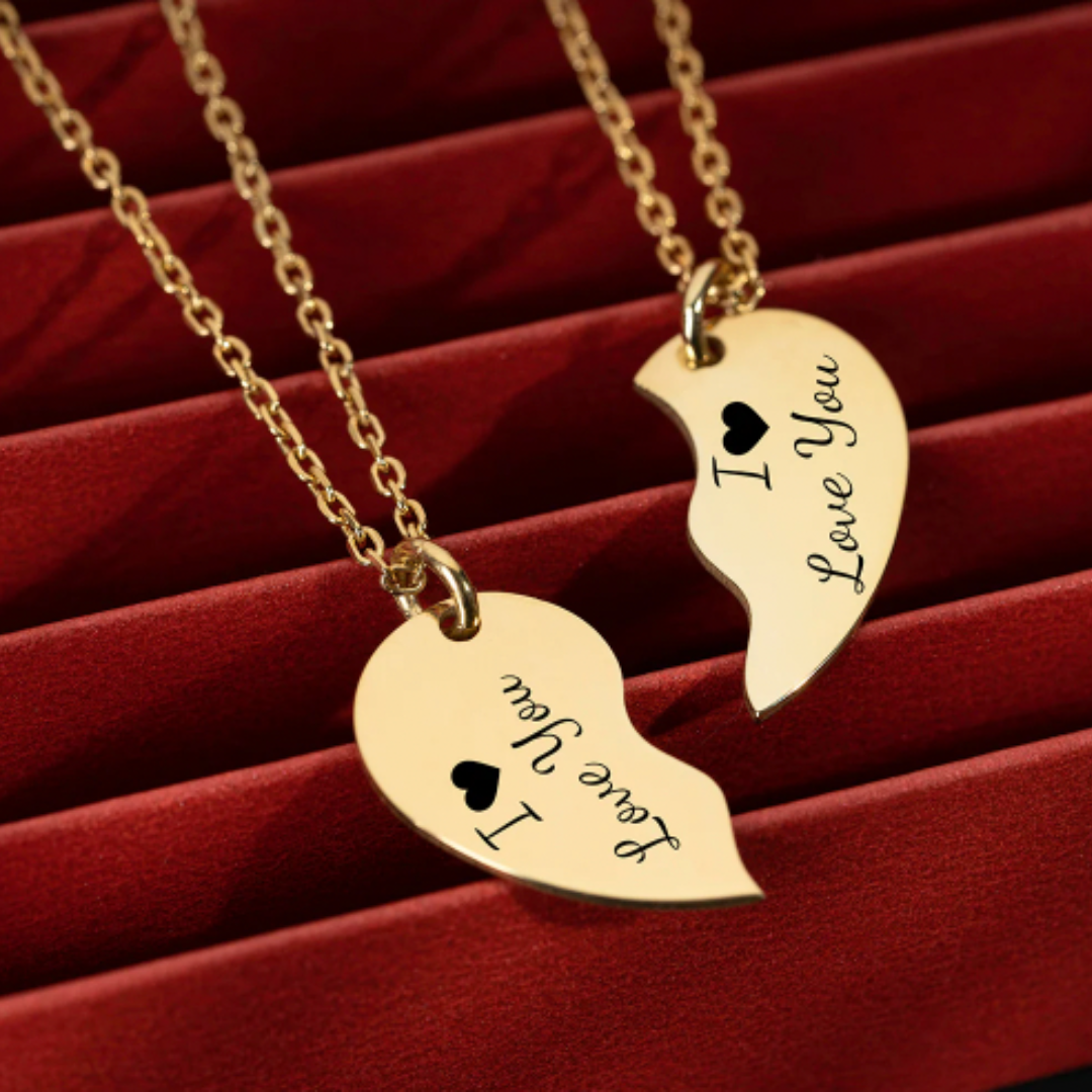 Necklace Mitad Love and Commitment
