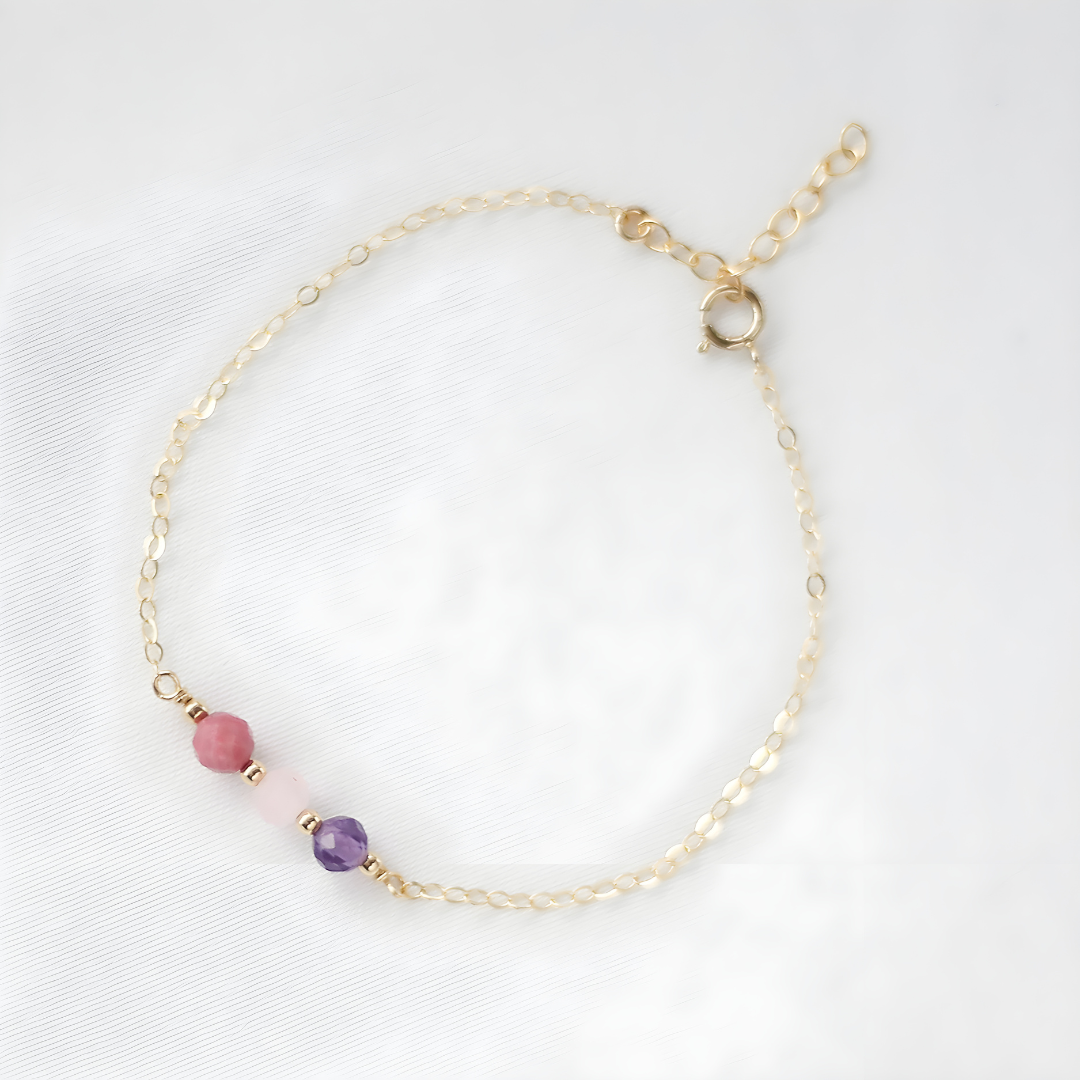 Bracelet Mom Primeriza Balance and Love with Natural Stones