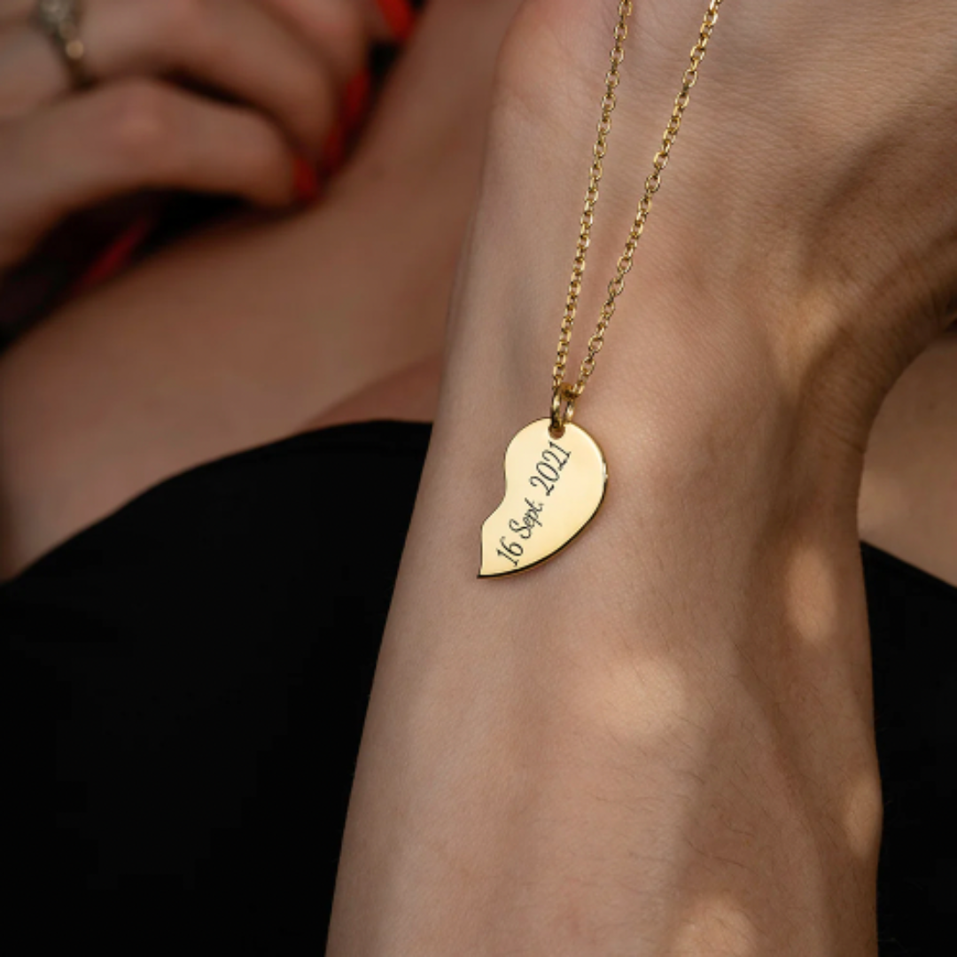 Necklace Mitad Love and Commitment