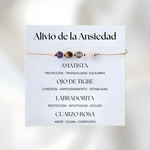 Bracelet Relief of Ansiedad Serenity and Balance with Natural Stones