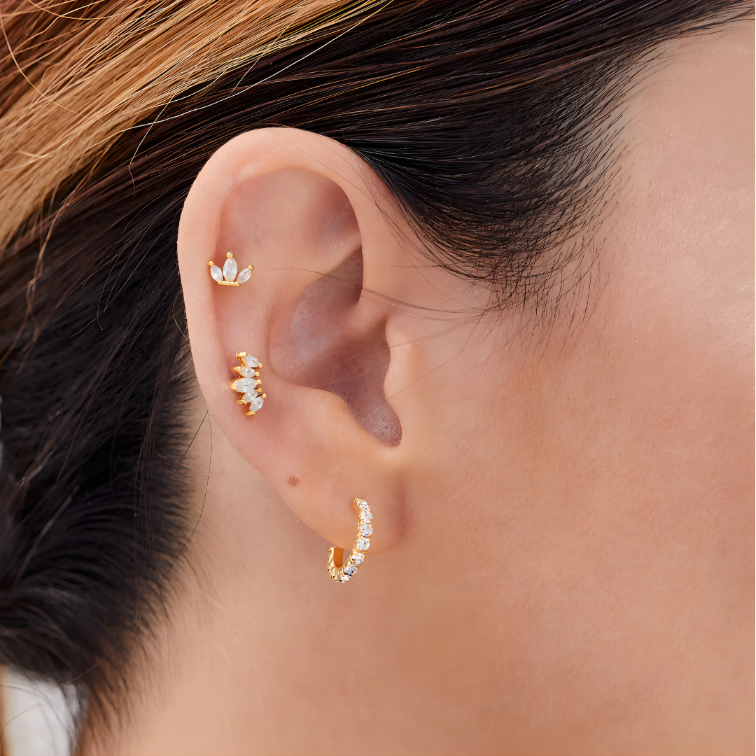 Earrings Hipolita S925