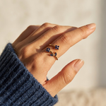Ring Flora Sapphire