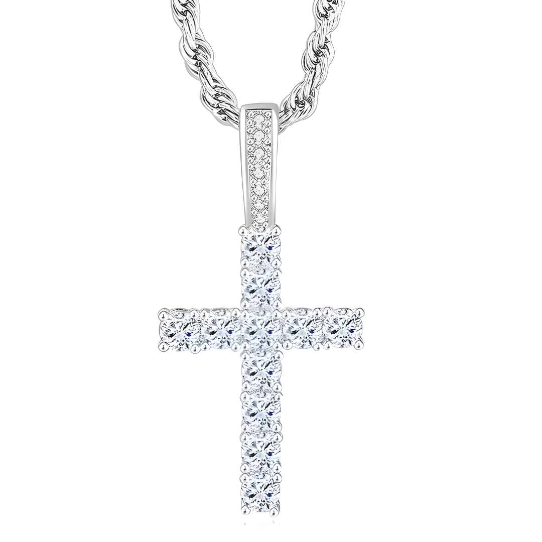 Necklace Cross Diamond