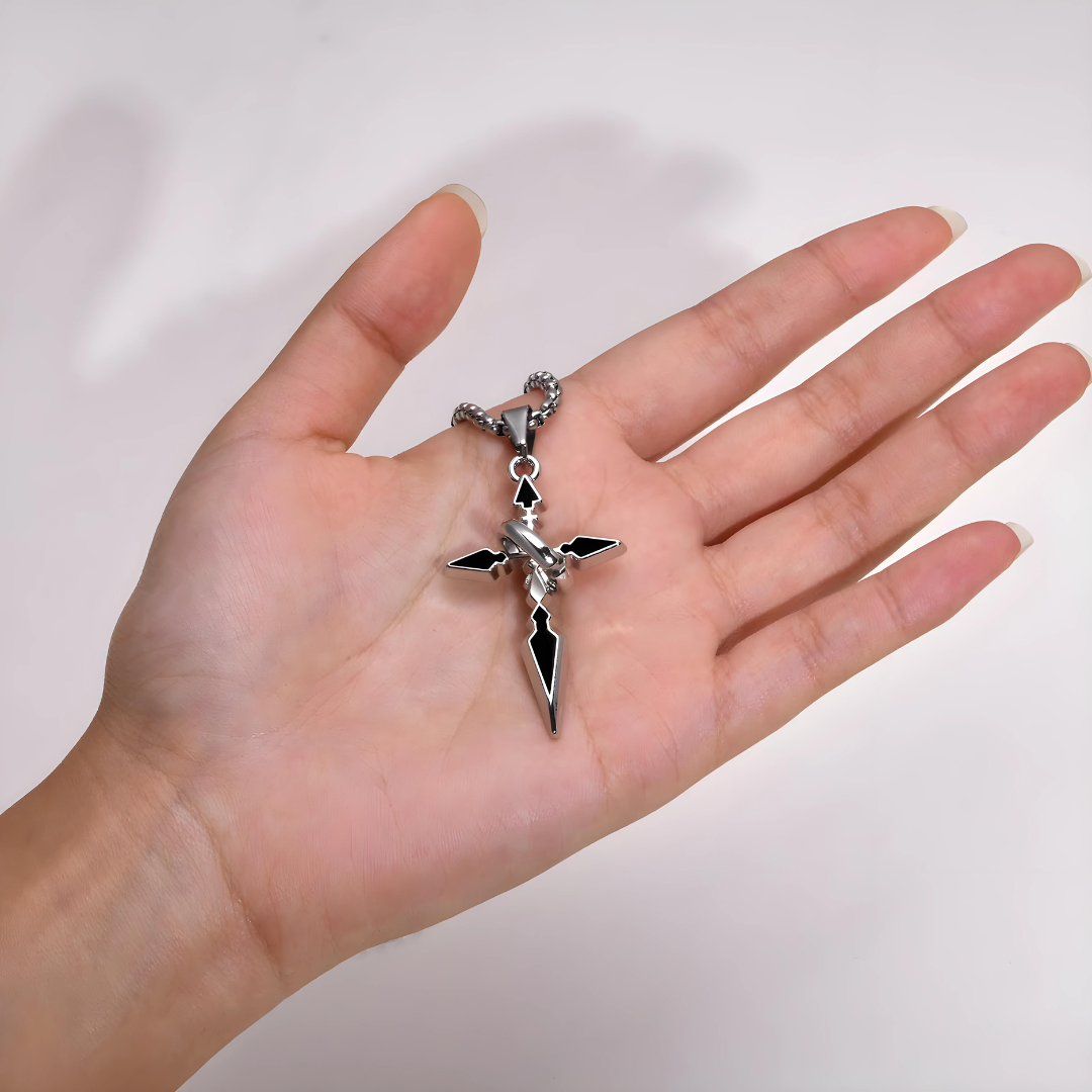 Necklace Cross of The Warrior