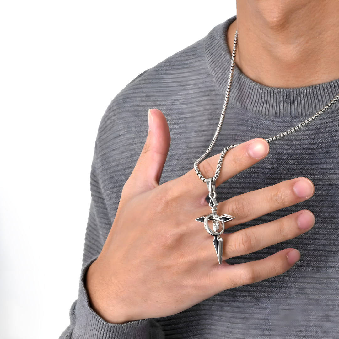 Necklace Cross of The Warrior