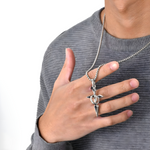 Necklace Cross of The Warrior